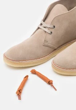 Clarks Originals Desert Boot - Casual Lace-Ups - Sand -Exquisite Shoes 96a5e56d016f41368f169f26589015e7