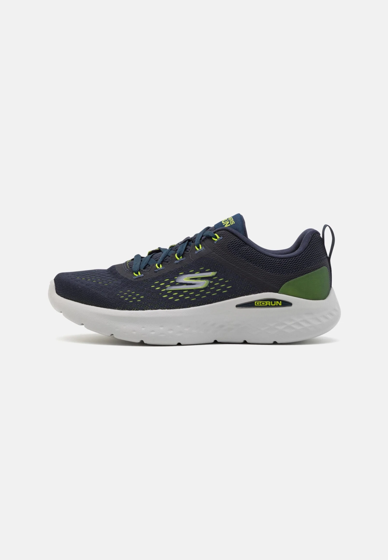 Go Run Lite - Walking Trainers - Navy/Lime 3 Go Run Lite - Walking Trainers - Navy/Lime