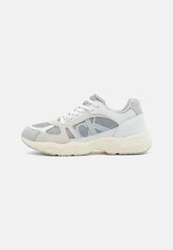 Calvin Klein Jeans Retro Tennis Laceup Mix - Trainers - Oyster Mushroom