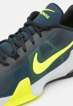 Nike Performance Air Max Impact 4 - Basketball Shoes - Black/Volt/Armory Navy/Pure Platinum -Exquisite Shoes 9d4af4df11784f1ea37e1cf4ad9a1365