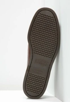 Sebago Docksides Portland Waxed - Boat Shoes - Brown -Exquisite Shoes 9e7a28a5cf874834b430aa839838bbca