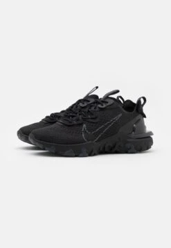 Nike Sportswear React Vision - Trainers - Black/Anthracite -Exquisite Shoes 9f3da364030b4d6b8f1d21f3f9bc0e7a