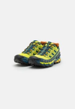 La Sportiva Ultra Raptor Ii - Trail Running Shoes - Lime Punch/Storm Blue -Exquisite Shoes a207415754d64267bb7a12579c90d077