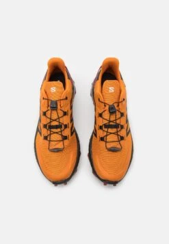 Salomon Supercross 4 - Trail Running Shoes - Marmalade/Black/Biking Red -Exquisite Shoes a64b52f9a47246628f216a9ed45aac27