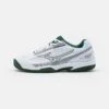 Mizuno Break Shot 4 Cc - Clay Court Tennis Shoes - White/Pineneedle/Papyrus