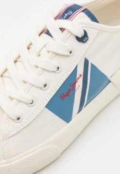 Pepe Jeans Allen Flag - Trainers - White -Exquisite Shoes a793eedb2c1e4990abd038ec5c76c7d7