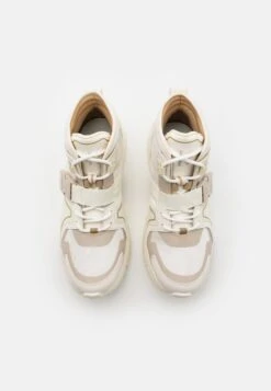 Calvin Klein Jeans Hybrid Hiking Boot - High-Top Trainers - Ivory 11 Calvin Klein Jeans Hybrid Hiking Boot - High-Top Trainers - Ivory -Exquisite Shoes ac6ec929dc3845bfa739bd55e930de5b