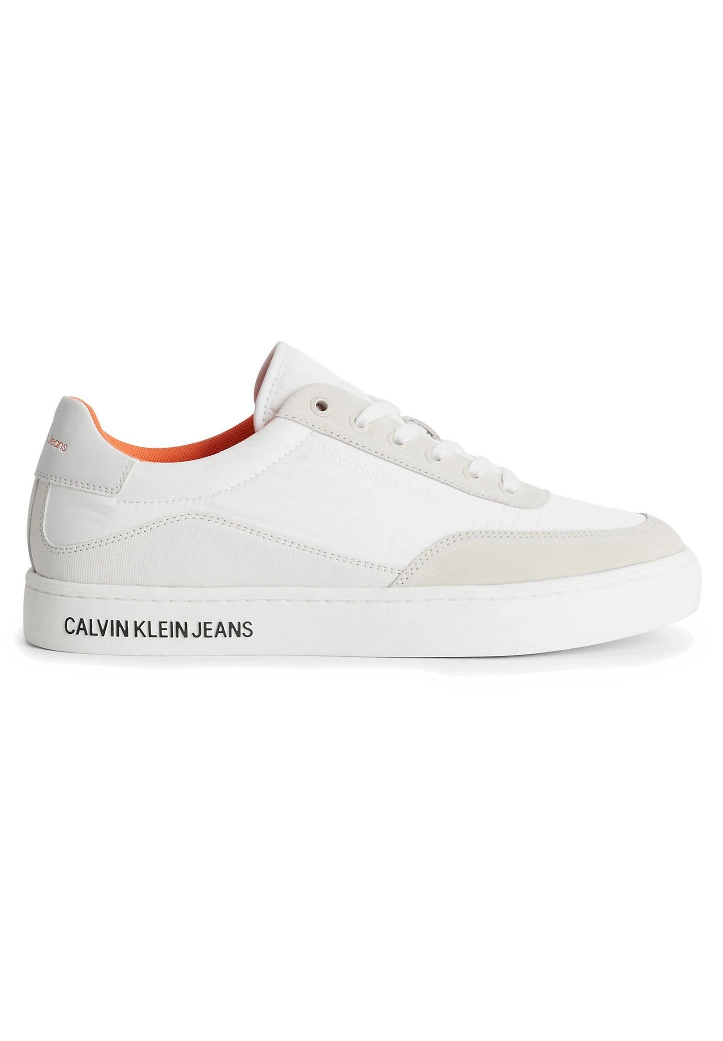 Calvin Klein Jeans Classic Cupsole Su Softny - Trainers - Creamy White/White/Firecracker 3 Calvin Klein Jeans Classic Cupsole Su Softny - Trainers - Creamy White/White/Firecracker
