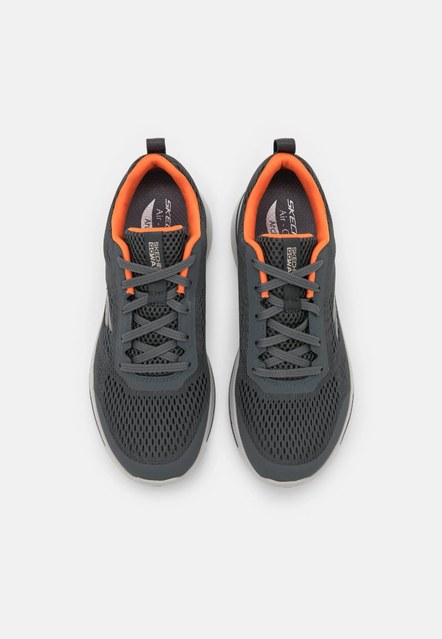 Go Walk Arch Fit - Walking Trainers - Charcoal/Orange 6 Go Walk Arch Fit - Walking Trainers - Charcoal/Orange - Image 4