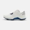 ECCO Golf Biom G5 - Golf Shoes - White/Blue Depths