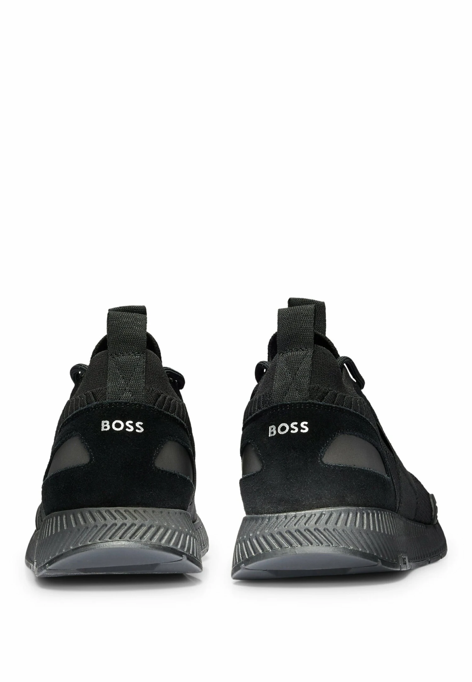 Boss Titanium Runn Knst N - Trainers - Black One 6 Boss Titanium Runn Knst N - Trainers - Black One - Image 4