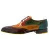 MELVIN & HAMILTON Jeff 14 - Lace-Ups - Wood/Yellow/Dark Winter Orange/Ultra Green/Turquoise/Rich Tan/Pop Yellow