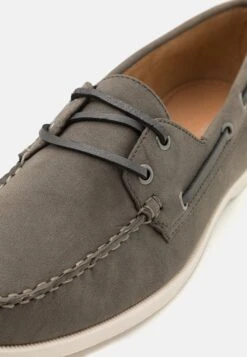 Pier One Boat Shoes - Grey -Exquisite Shoes cdb16402c1744028bb7fda2dfa328e6e