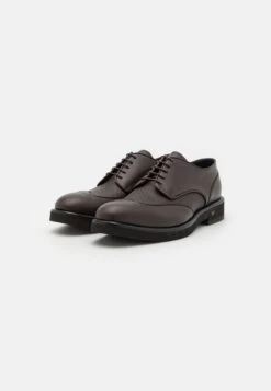 Emporio Armani Savile Row - Lace-Ups - Dark Brown -Exquisite Shoes ceafd06f9e8d44069fc1392b1001e113