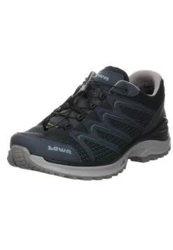 Lowa Maddox Gtx - Hiking Shoes - Dark Blue/Light Grey -Exquisite Shoes cef947e578b746de8d9308bdfb93997c