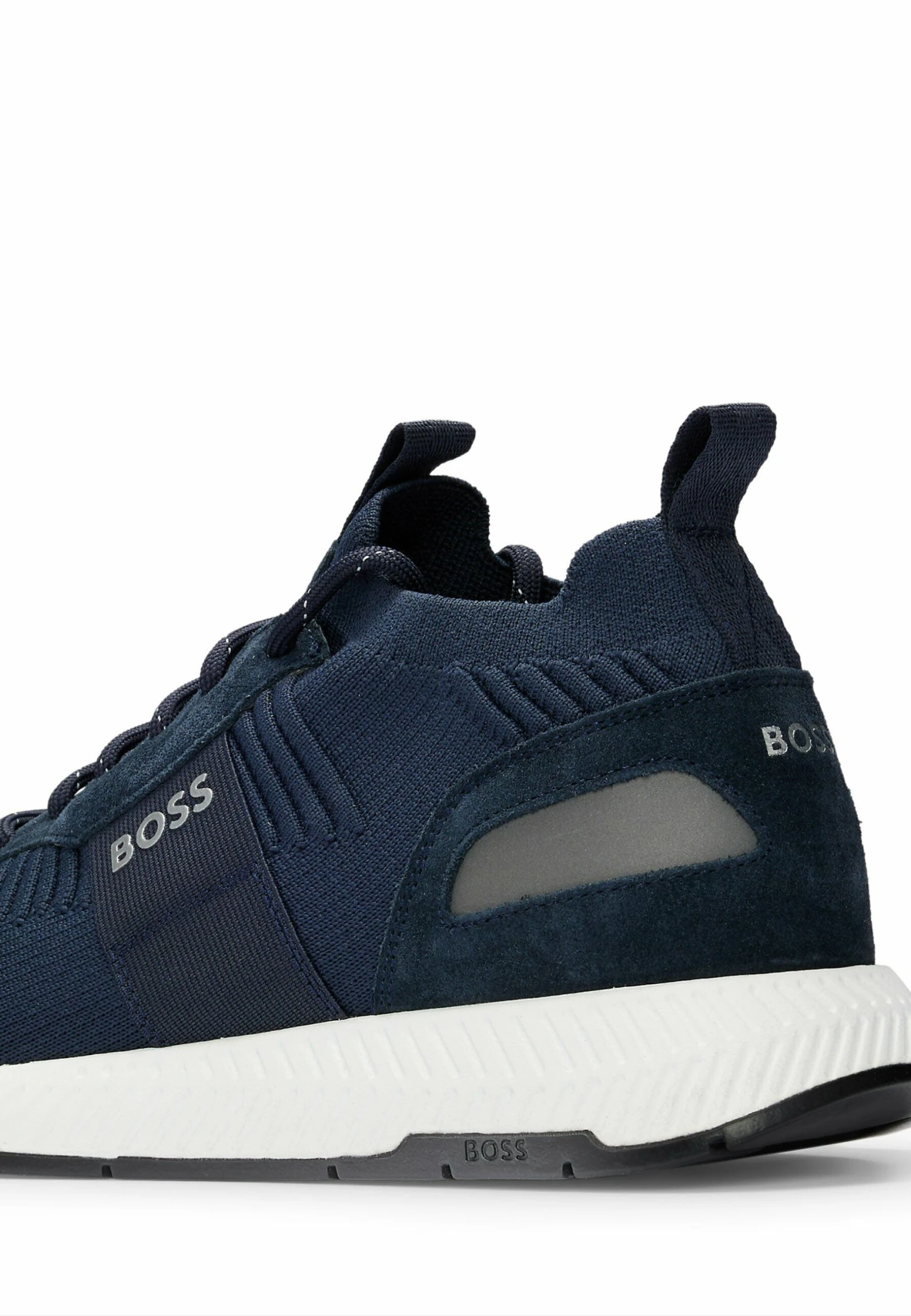 Boss Titanium Runn Knst N - Trainers - Dark Blue One 8 Boss Titanium Runn Knst N - Trainers - Dark Blue One - Image 6