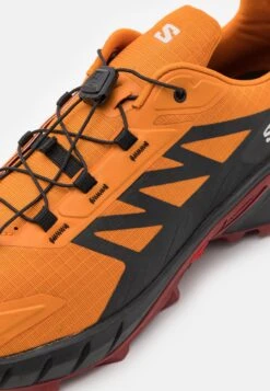 Salomon Supercross 4 - Trail Running Shoes - Marmalade/Black/Biking Red -Exquisite Shoes e009f7e9d3614f509ddb962259d6a506