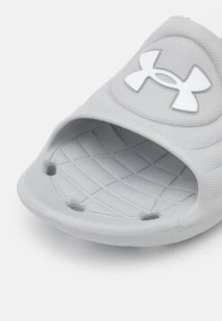 Under Armour Locker Iv - Pool Slides - Grey -Exquisite Shoes e1286a972b1b4f939d9ee9ac480a4dd9