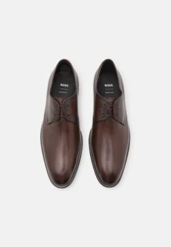 Boss Derrek Derb - Smart Lace-Ups - Dark Brown -Exquisite Shoes e1a2b147783f435b9306822dfa4e7552