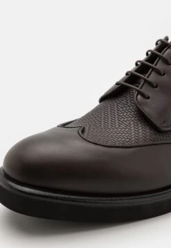 Emporio Armani Savile Row - Lace-Ups - Dark Brown -Exquisite Shoes ebb0d91cde4a443e9385aff1156ca605