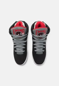 Ewing 33- High-Top Trainers - Black/Grey/Red -Exquisite Shoes ef45434885d248e5afba179268c13361
