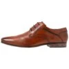 Bugatti Morino - Smart Lace-Ups - Cognac -Exquisite Shoes fa51ad5ae54f42f3a440d8cb8f12fa7d