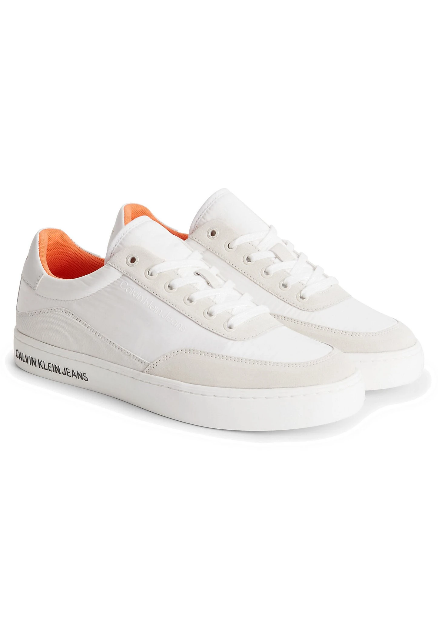 Calvin Klein Jeans Classic Cupsole Su Softny - Trainers - Creamy White/White/Firecracker 4 Calvin Klein Jeans Classic Cupsole Su Softny - Trainers - Creamy White/White/Firecracker - Image 2