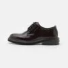 Calvin Klein Lace Up Derby - Lace-Ups - Black/Burgundy -Exquisite Shoes fd3896a6331d48229cc46b52c62f276b