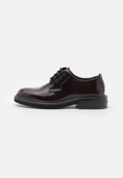 Calvin Klein Lace Up Derby - Lace-Ups - Black/Burgundy