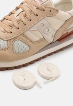 Saucony Shadow Original - Trainers - Beige/Brown -Exquisite Shoes fd6a3db5a84c414bb6b893e93796c335