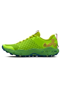 Under Armour Hovr Ds Ridge Tr - Trail Running Shoes - Lime Surge/Velocity/Rebel Pink